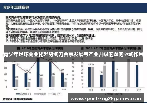 青少年足球商业化趋势助力赛事发展与产业升级的双向驱动作用