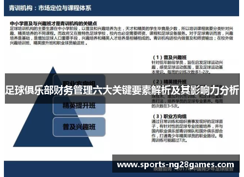 足球俱乐部财务管理六大关键要素解析及其影响力分析 足球俱乐部财务管理六大关键要素解析及其影响力分析