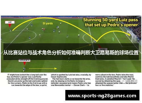 从比赛站位与战术角色分析如何准确判断大卫路易斯的球场位置