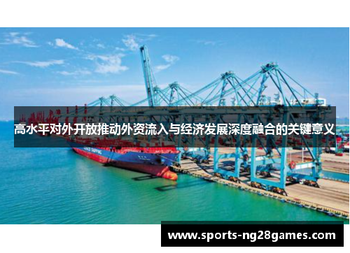 高水平对外开放推动外资流入与经济发展深度融合的关键意义